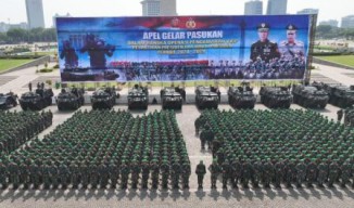 Paspamres Lengkap Sniper dan Drone, Siap Amankan Pelantikan Prabowo-Gibran
