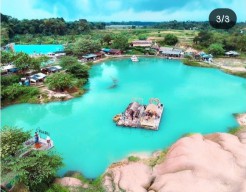 Pesona Wisata Alam Tangerang, Eks Lubang Galian jadi Danau Kebiruan