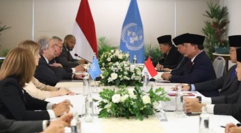 Prabowo Siap Perkuat Pasukan Penjaga Perdamaian di Palestina