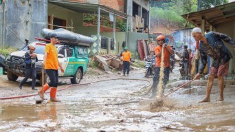 BAZNAS RI Bantu Korban Bencana di Sukabumi