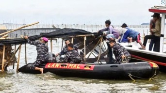Pagar Laut Sepanjang 30,16 Km di Tangerang, Akhirnya Dibongkar