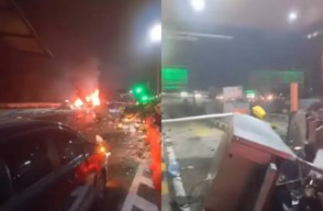 Tabrakan Maut di Gerbang Tol Ciawi, 8 Orang Tewas!