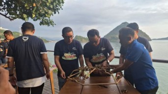 ASDP Serahkan Bantuan 30 Unit Media Tanam Terumbu Karang di Labuan Bajo