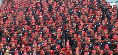 Ratusan Ribu Buruh Bakal Tumpah Ruah di Monas, Hindari Titik Lalin Berikut Ini!