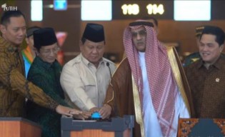 Prabowo Meresmikan Terminal 2F Bandara Soetta, Khusus Layani Penerbangan Haji dan Umrah