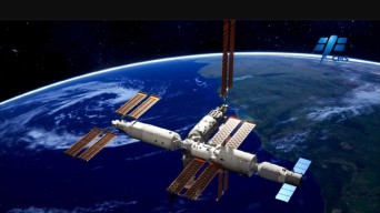 Kru Shenzhou-15 Temukan Mikroba Baru di Luar Angkasa