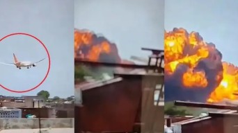 Air India Jatuh dan Meledak, 1 Penumpang Selamat