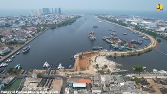 Pembangunan Tanggul Pantai Jakarta Tahap 7 Dimulai