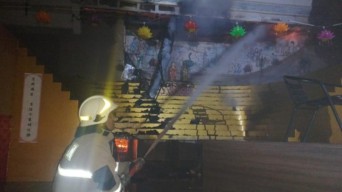 Gedung Vihara Lalitavistara Cilincing Terbakar, 130 KK Terdampak