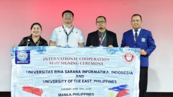 Siap Hadapi Tantangan Global, UBSI Gandeng University of the East Manila
