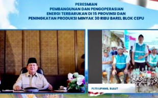 Presiden Prabowo Bahagia Pulau Lipang Kini Nikmati Listrik PLTS