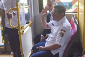 Kemacetan Jakarta Turun, Pramono Soroti Peran Transportasi Publik
