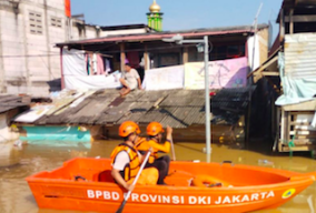 49 RT di Jaksel dan Jaktim Terendam Banjir Usai Hujan Deras