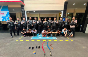 Polisi Tangkap 9 Remaja Tawuran di Kramat Raya, Tiga Celurit Disita
