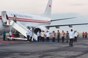 Prabowo Hadiri Penutupan Kongres PSI di Solo, Didampingi Gibran