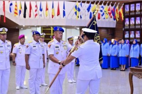Tujuh Perwira Tinggi TNI AL Dilantik, Puspomal Punya Komandan Baru