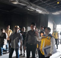 Gedung Paripurna Serbaguna Brebes Rusak Akibat Kerusuhan Mulai Diperbaiki