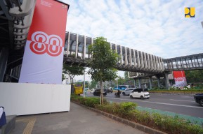 Akibat Kerusuhan, Perbaikan JPO Polda Metro Jaya Telan Rp3,5 Miliar