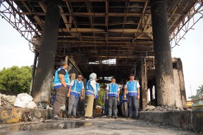 Jasa Marga Terus Perbaiki Kerusakan Tujuh Gerbang Tol Cawang-Tomang-Pluit