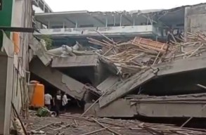 Musala Ponpes Al Khoziny di Sidoarjo Ambruk, Ratusan Santri Terjebak Reruntuhan