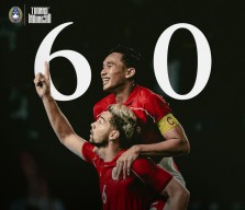 Pesta Gol, Timnas Garuda Libas Taiwan 6-0