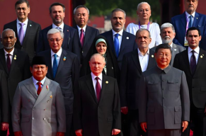 Momen Prabowo Bersanding dengan Xi Jinping dan Putin di Parade Militer Beijing