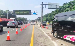 Jasamarga Terapkan Contraflow di Tol Jakarta-Cikampek saat Libur Panjang