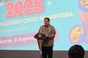 Airlangga Targetkan Transaksi Harbolnas 2025 Tembus Rp35 Triliun