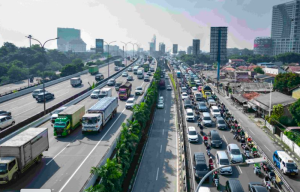 DKI Lakukan Uji Coba Tambahan Lajur di Gerbang Tol Fatmawati 2