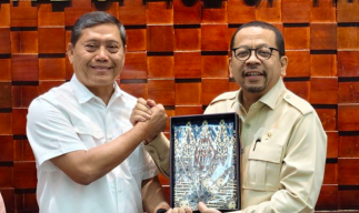 AM Putranto Haru dalam Sertijab KSP: Saya Tentara, tapi Bisa Nangis Juga