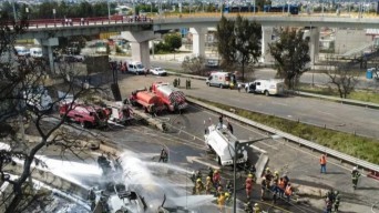 Sebuah Truk Tangki Meledak di Meksiko, 25 Orang Tewas