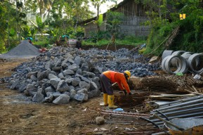 Progres Fisik Pembangunan Irigasi Tingal Temanggung Capai 60 Persen