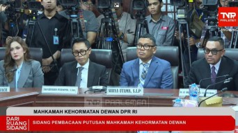 MKD DPR Putuskan Skorsing untuk Sahroni, Eko Patrio, dan Nafa Urbach