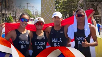 SEA Games 2025: Triathtlon Raih Tiga Emas