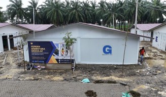1.606 Hunian Sementara Siap Dihuni