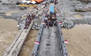 7 Jembatan Permanen Tengah Digarap