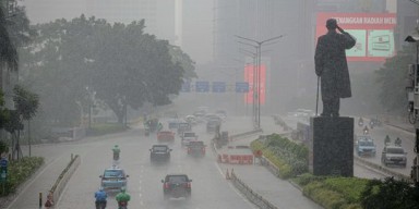Siang hingga Sore, Jakarta Diguyur Hujan