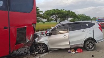 Satu Keluarga Asal Bekasi Tewas di Tol Pejagan, Niat Mudik Pupus Sudah