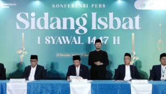 Pemerintah Tetapkan Hari Raya Idul Fitri 1447 H Jatuh pada 21 Maret 2026