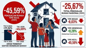 Daya Beli Rakyat Terjun Bebas, Mimpi Punya Rumah di Ambang Kolaps