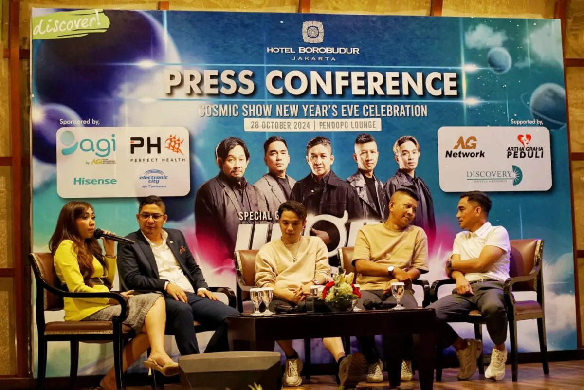 Rayakan Tahun Baru 2025, Hotel Borobudur Jakarta Hadirkan Ungu