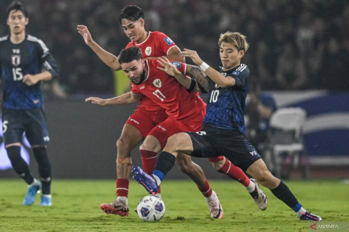 Timnas Indonesia Vs Jepang, Ukuran Teknik Lapangan Sepadan, Ketenangan Bermain Tertinggal Jauh