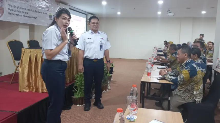 KAI Services Berbagi Informasi Pelayanan Publik dengan Aparatur Kecamatan Kiaracondong
