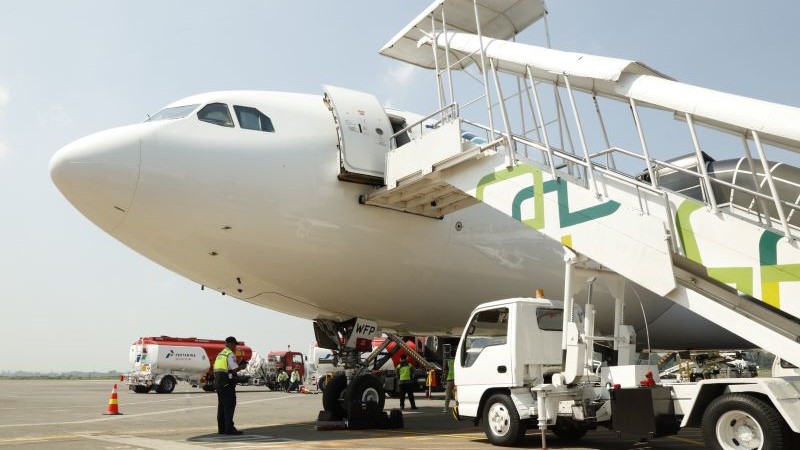 Ditjen Hubud Kementerian Perhubungan melaksanakan ramp inspection keselamatan penerbangan mulai 17 Desember 2024 – 4 Januari 2025 untuk memastikan keamanan, keselamatan dan kenyamanan pengguna transportasi udara selama libu Nataru. (Foto: dok.Kemenhub for