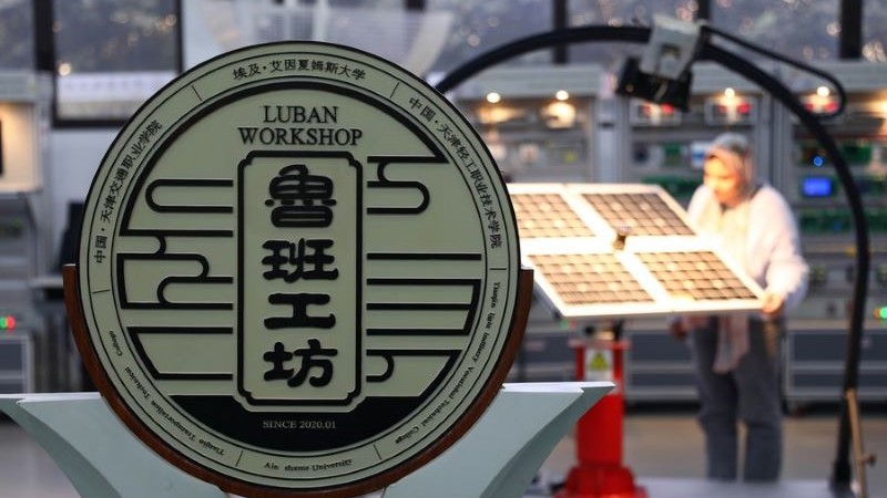 Luban Workshop di Mesir (Foto: Xinhua)