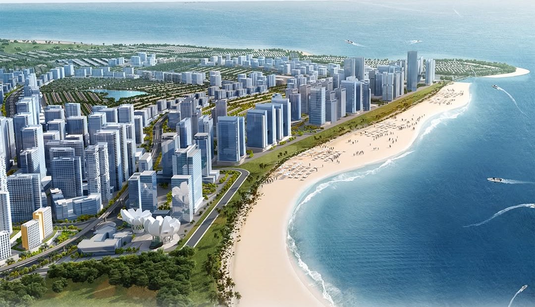 Masterplan Tropical Coastland di PIK 2 Jakarta Utara. (Vita Kartono) 