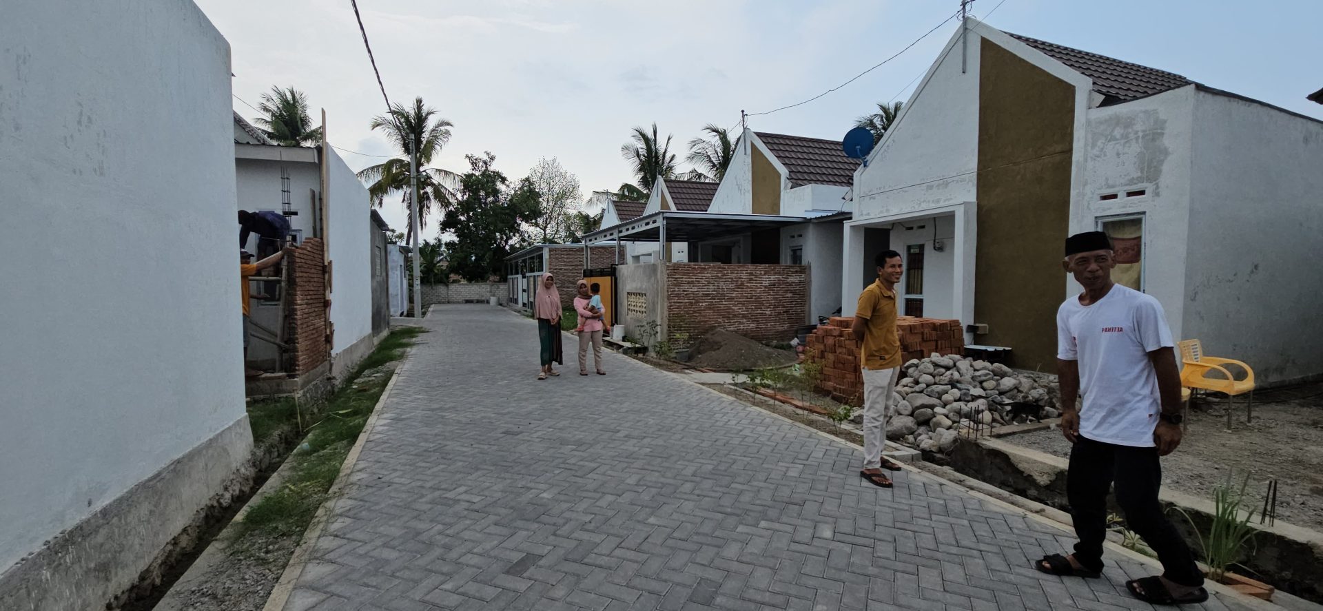 Salah satu contoh rumah KPR FLPP. (Vita Kartono) 