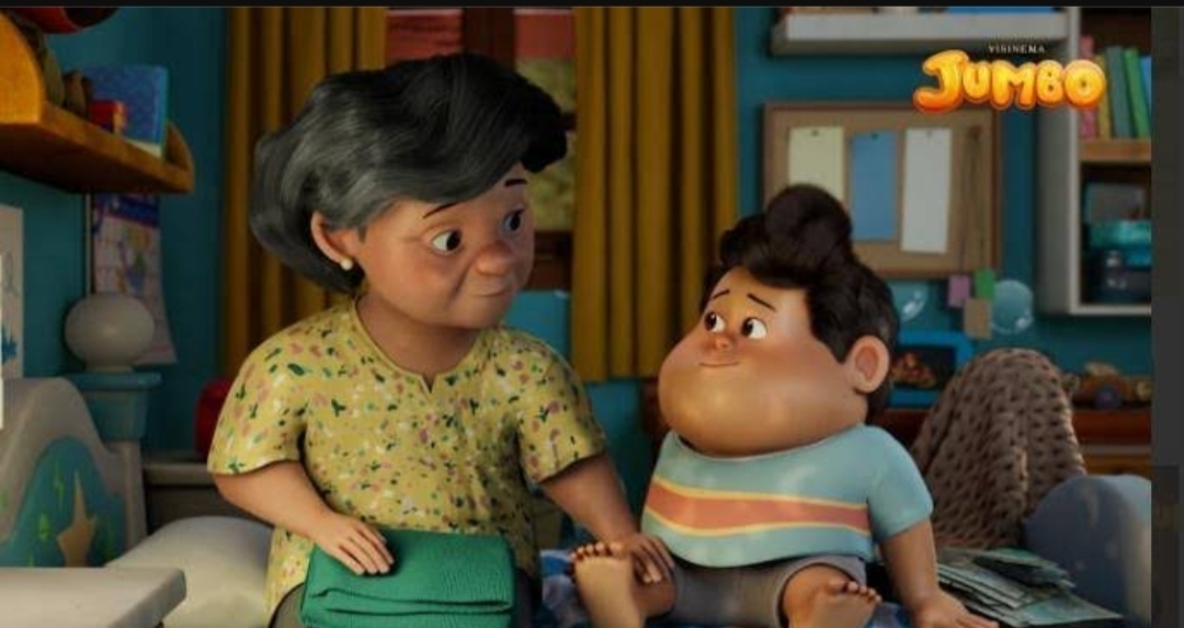 Salah satu scene di film animasi Jumbo, karya anak bangsa. (Istimewa)