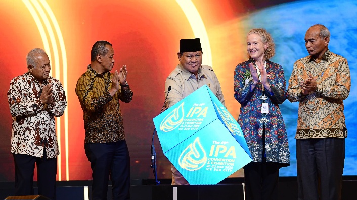 Presiden Prabowo Subianto saat membuka pameran IPA Convex 2025 di ICE BSD City, Rabu (21/5/2025). (Foto: dok. IPA for Warta Lentera)