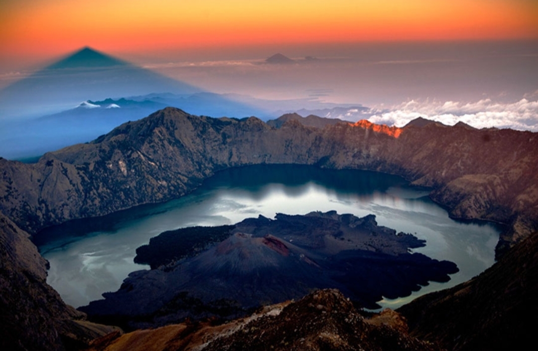 Puncak Gunung Rinjani, Lombok, NTB. (Istimewa)